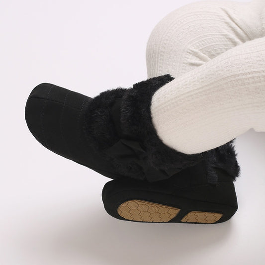 Baby Girl New Year Shoes Soft Sole Shoes Winter