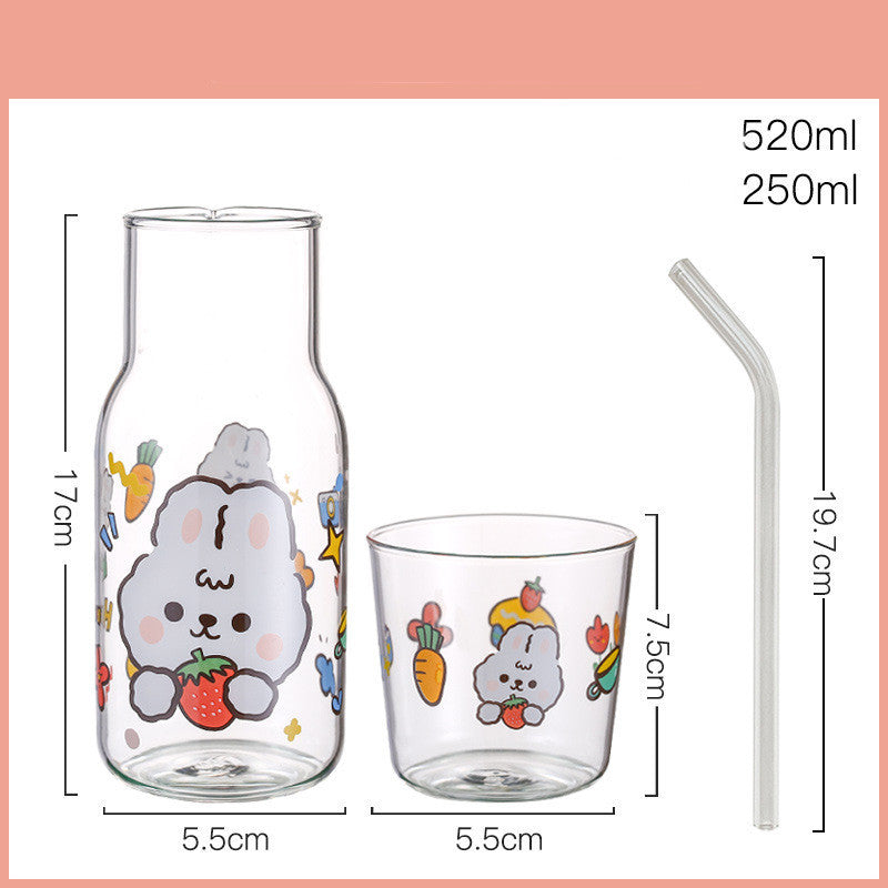 Creative High Borosilicate Glass Water Cup