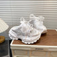 Pearl Lace Bow Baby Girl Daddy Shoes