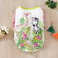 Dog Clothes Full Printed Spring And Autumn Clothing Small Dog Pet Clothing