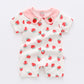 Baby Boy Jumpsuit Summer Short Sleeve Thin Toddler Clothes Cotton