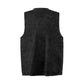 Letter Lightning Print Casual Vest Men