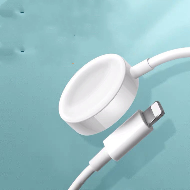 Magnetic suction wireless charger cable