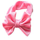 Turban baby, toddler girl bow turban velvet headband hair band photography props hair band