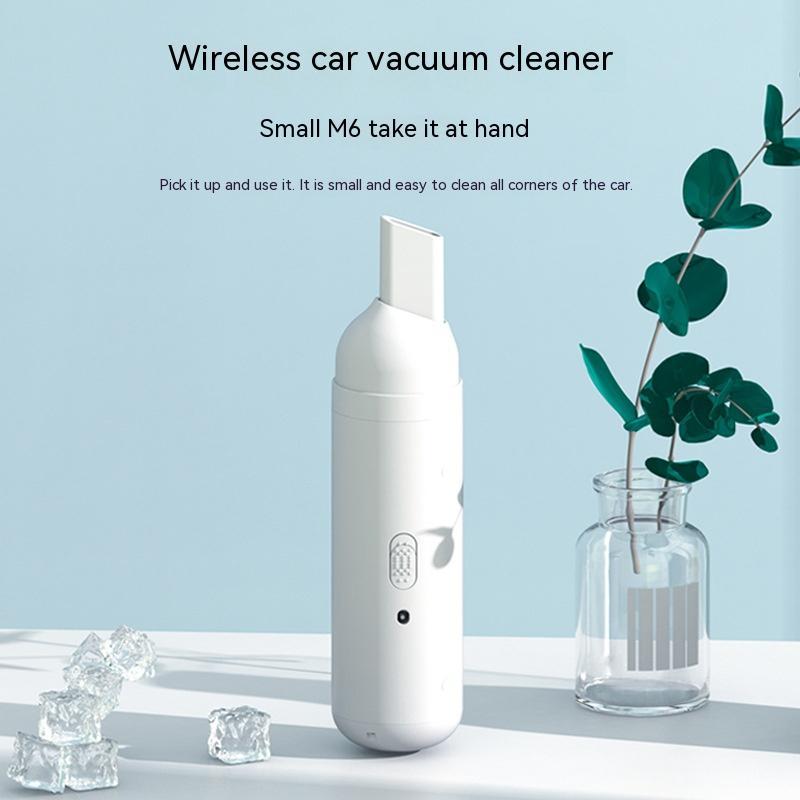 Wireless Car Charger Handheld Portable Small Vacuum Cleaner