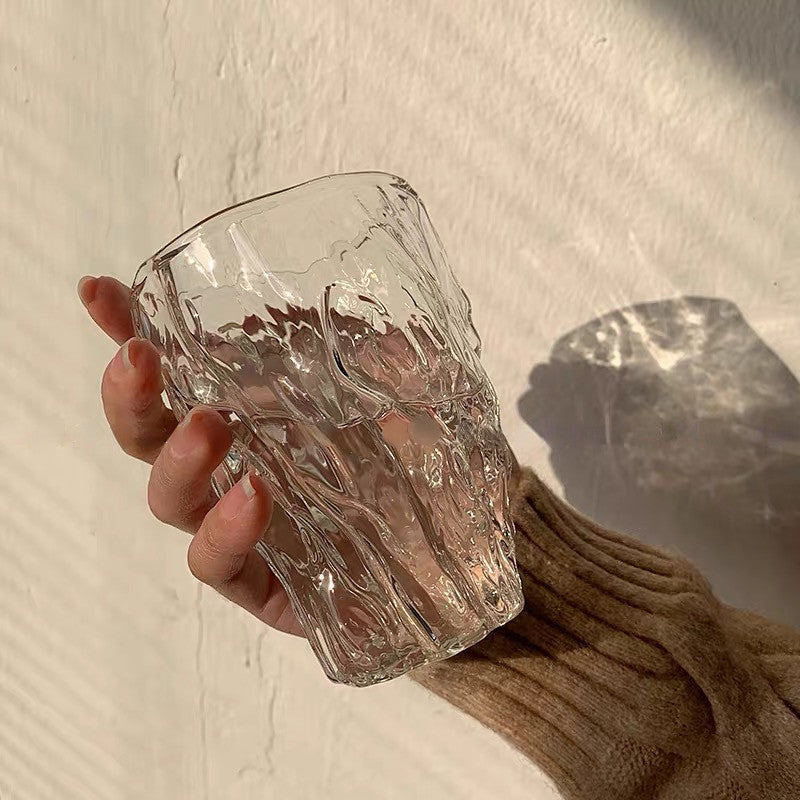 Glass Water Cup For Household Use
