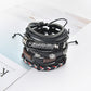 Multilayer Leather Bracelet  For Men