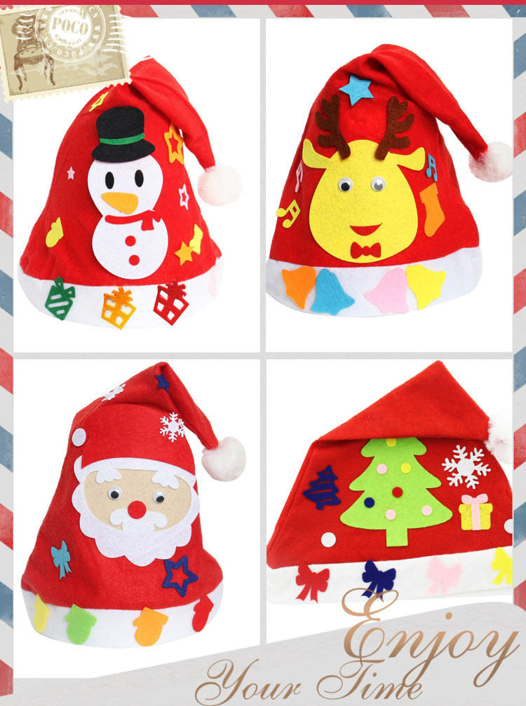DIY Christmas Hat Christmas Children's