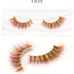 3D color mink false eyelashes