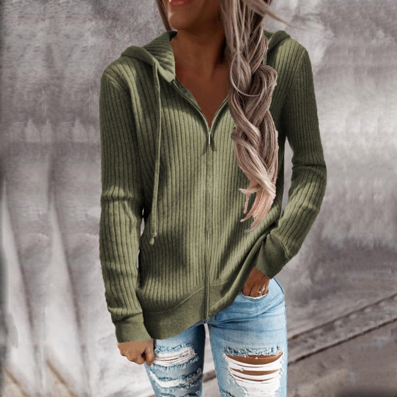 Women's Zip Up Hoodies Sweatshirts Sweater Fall Outfits Casual Long Sleeve Drawstring Jackets