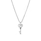 Stainless Steel Necklaces Sweet Heart Key Pendants Choker Chain Korean Fashion Jewelry For Women Jewelry Gifts