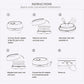 HOMEFISH Aroma Diffuser 500ml Ultrasonic Air Humidifier Colorful Light Fragrance Diffuser Essential Oil Diffuser For Home