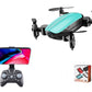Teeggi T10 Mini Drone With Camera Foldable WiFi FPV RC Quadcopter Headless Mode Altitude Hold VS S9 Micro Pocket Selfie Dron