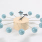 Clock, background wall, wall clock