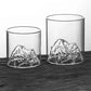 Glass Mountain View Household Water Cup