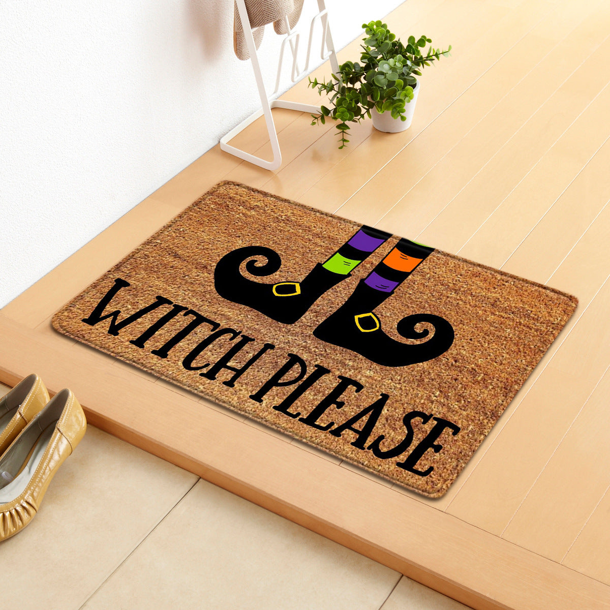 Halloween Letter Door Mat Kitchen Mat Bedroom Living Room Carpet Floor Mat