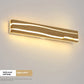 Solid Wood Crack Creative Wall Lamp Background Wall LED Strip Wall Lamp