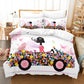 3D Digital Printed Bedding Kit To Customize Bed Sheets And Duvet Covers