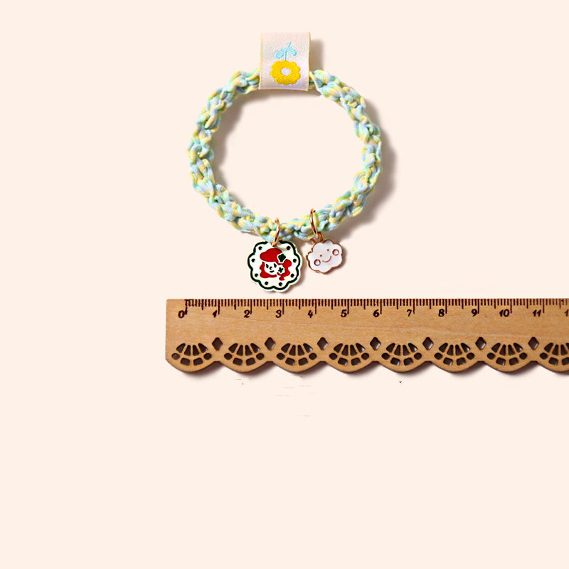 Cute Red Hair Girl Tag Headband Hair Band
