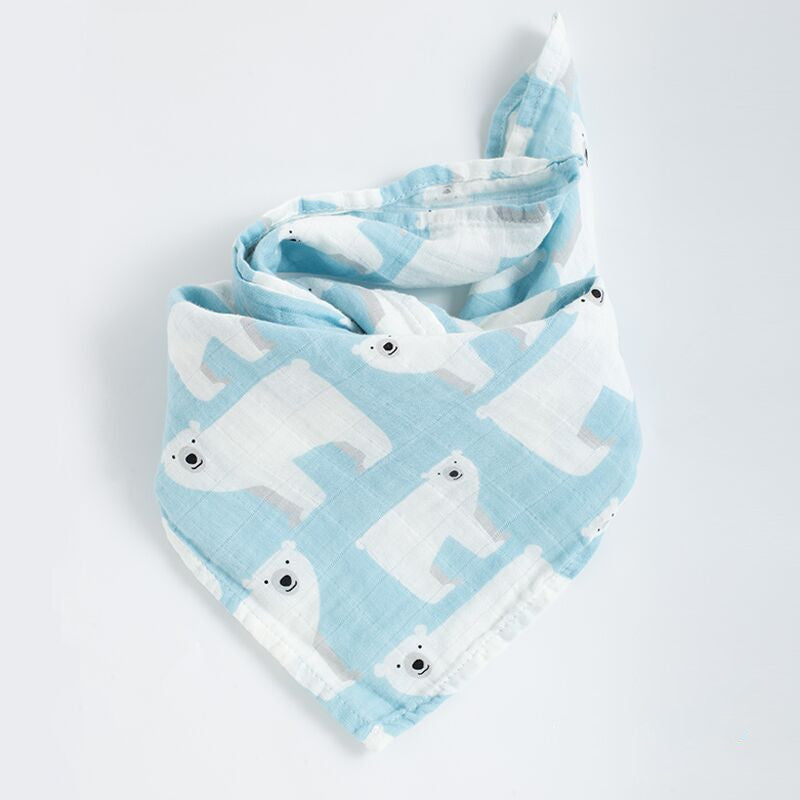 Baby gauze saliva towel