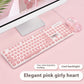 Punk Mechanical Feeling Keyboard Luminous Computer Notebook Accessories