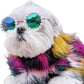 Cat And Dog Pearl Sunglasses - Pet Extravagant Funny Cute Dress Up Costume Accessories For Party