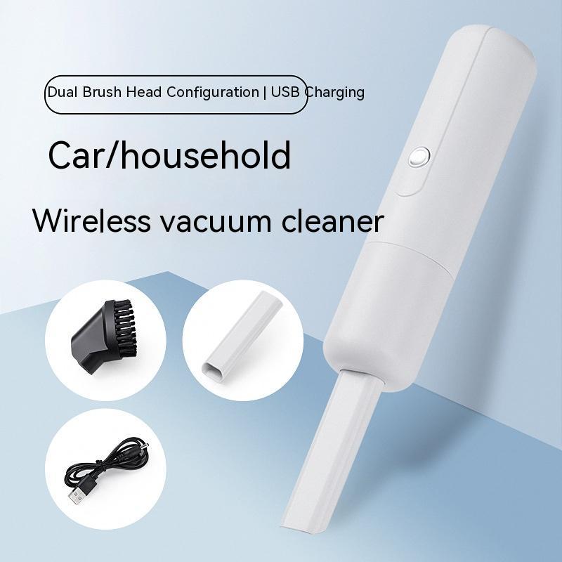 Wireless Car Charger Handheld Portable Small Vacuum Cleaner