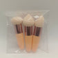 Three Brushes Set Sponge Beauty Blender Cushion Compact Wet And Dry Dual-use Beauty Blender Makeup Tools
