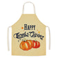 Thanksgiving Apron Turkey Pumpkin Creative Kitchen