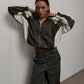 Drawstring Sports Jacket Trousers Suit Women