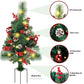 Christmas Solar Christmas Tree Floor Outlet Lawn Lamp