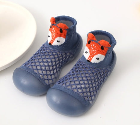 Baby Boy And Girl Cartoon Cute Soft Bottom Socks Shoes
