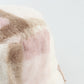 Plush Plaid Flat-top Basin Hat Flannel Warm Hat Women