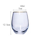 Nordic Colorful Glass Rainbow Glass Family Drinking Water Cup Dazzling Cup