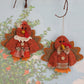Thanksgiving Fabric Harvest Turkey Pendant