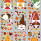 Thanksgiving Window Stickers Party Gathering Static