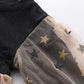 Girls Autumn Knitted Children's Skirts Girls Long Sleeve Mesh Dress