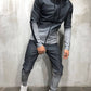 Moomphya Gradient color zipper cardigan men hoodies Side stripes hoodie men hooded Streetwear sweatshirts sudaderas para hombre
