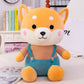 Dog soft pillow Chai dog plush toys