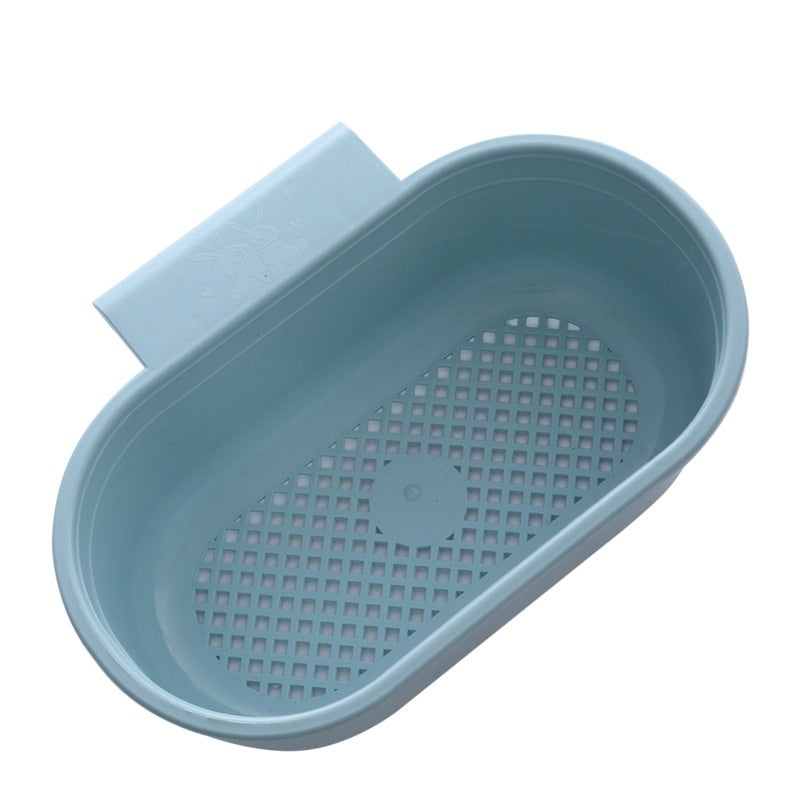 Hanging Sink Hanging Colander Kitchen Trash Can Cabinet Door Trash Rack