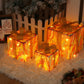 Remote Control Christmas Gift Box Lights Christmas Three-piece Decoration