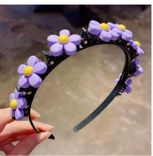 Cartoon Creative Cute Girl Baby Press Hair Headband