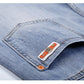 High Waist Nine-point Harem Daddy Women Pants Ripped Jeans Women