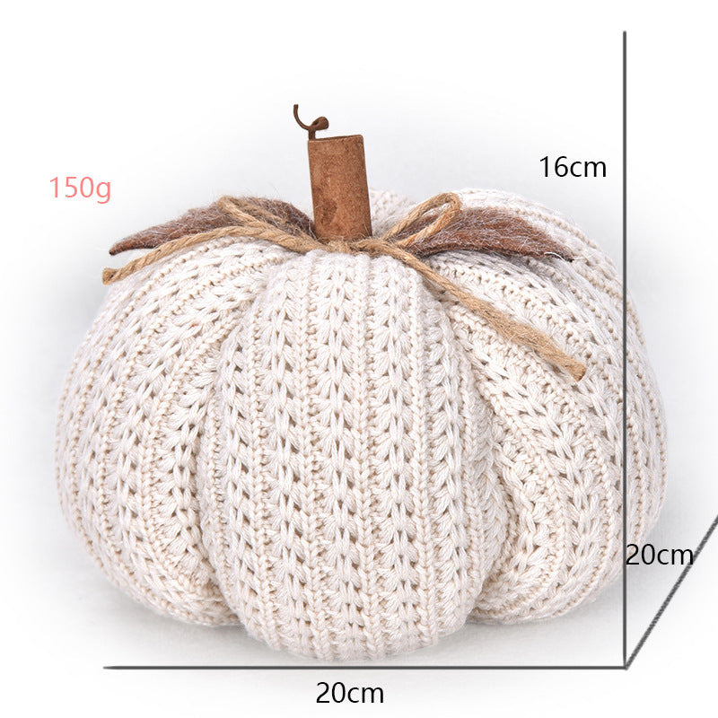 Handmade Pumpkin Ornaments Thanksgiving Decoration Festival