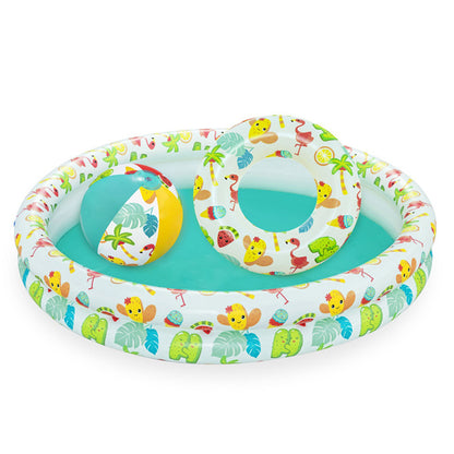 Paddling Pool Inflatable Family Swimming Pool Children Ocean Ball Pool