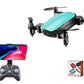 Teeggi T10 Mini Drone With Camera Foldable WiFi FPV RC Quadcopter Headless Mode Altitude Hold VS S9 Micro Pocket Selfie Dron