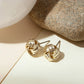PAVOI 14K Gold Plated Sterling Silver Post Love