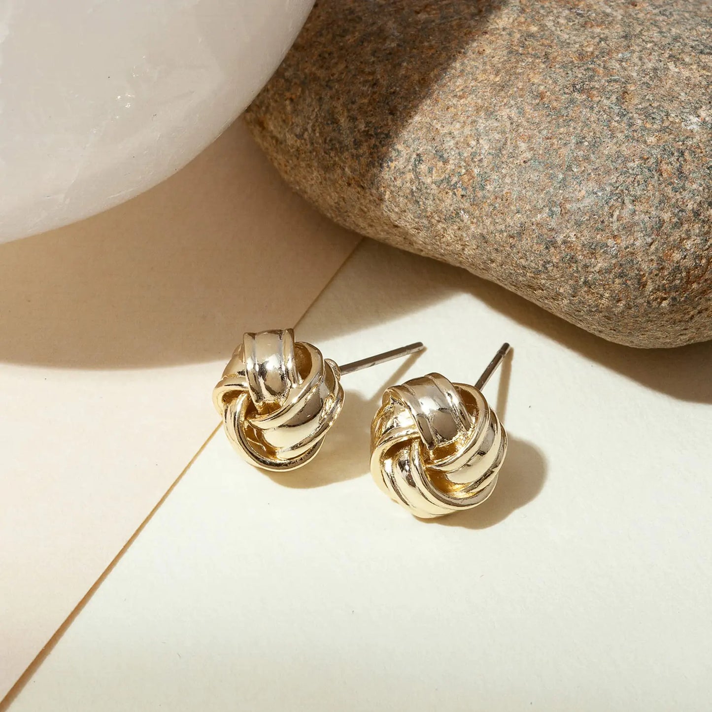 PAVOI 14K Gold Plated Sterling Silver Post Love