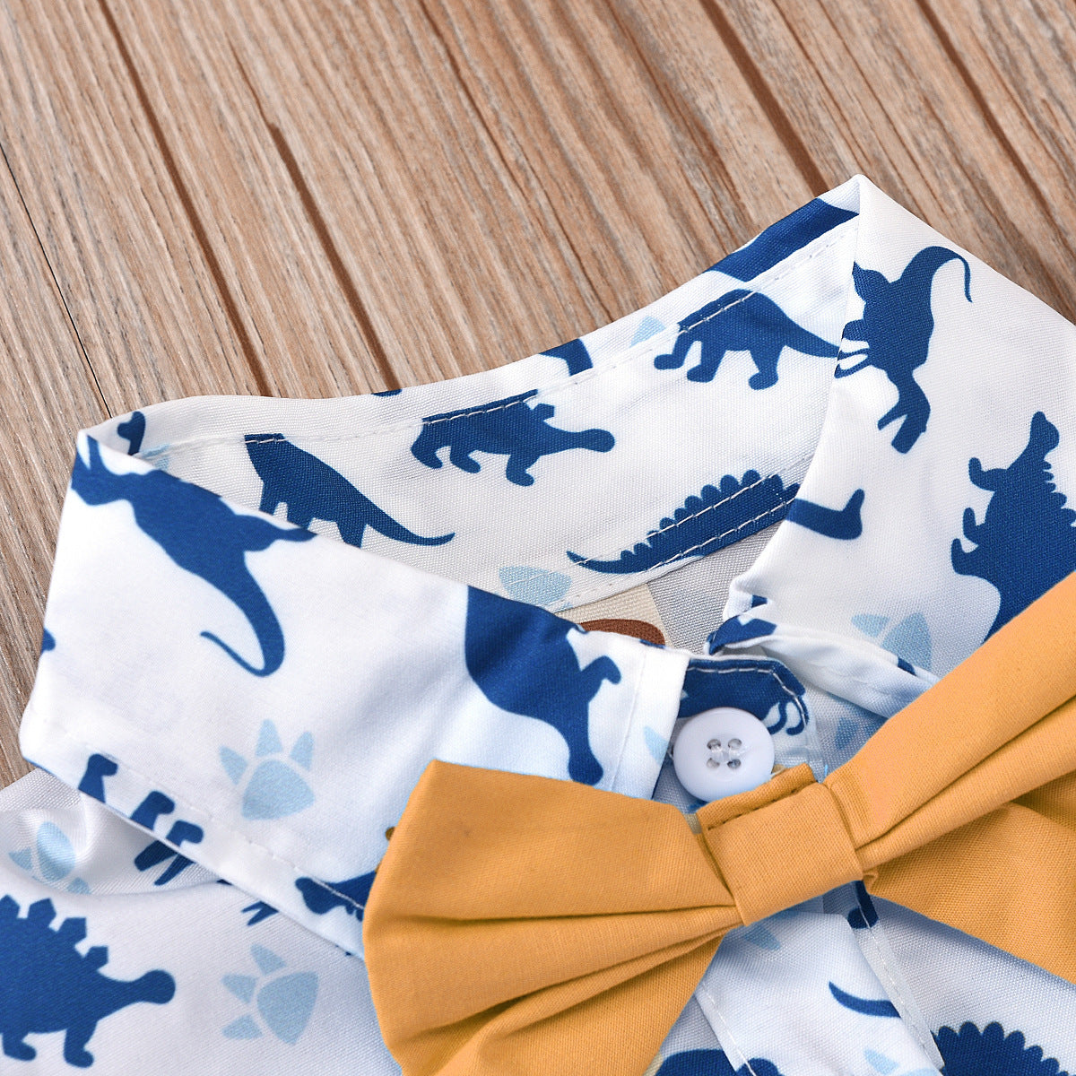 Baby Boy Summer New Short Sleeved Kazakhstan Shorts Suit Boy