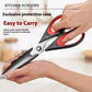 Stainless Steel Kitchen Scissors Household With Scissors Cover